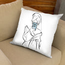 Shh I Don'T Care Throw Pillow By Alison Gordon