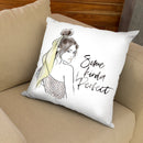 Some Kind Of Perfect Throw Pillow By Alison Gordon