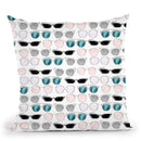 Sunglass Party Throw Pillow By Alison Gordon