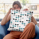 Sunglass Party Throw Pillow By Alison Gordon