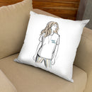 Tres Cool Throw Pillow By Alison Gordon