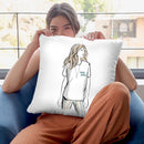 Tres Cool Throw Pillow By Alison Gordon