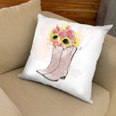 Cowgirl Throw Pillow By Alison Gordon