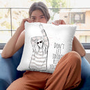 Don'T Let Idiots Ruin Your Day Throw Pillow By Alison Gordon