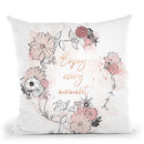 Enjoy Every Moment Throw Pillow By Alison Gordon