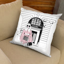 Fashion Week Throw Pillow By Alison Gordon