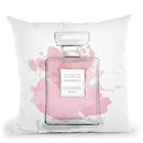 No5 Beauty Pink Throw Pillow By Alison Gordon
