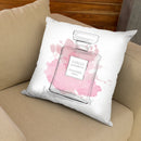 No5 Beauty Pink Throw Pillow By Alison Gordon