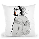 The Hilary Throw Pillow By Alison Gordon