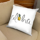 Aloha Throw Pillow By Alison Gordon