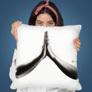 Nude Woman Charcoal Study 49 Throw Pillow By Ashvin Harrison