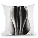 Nude Woman Charcoal Study 65 Throw Pillow By Ashvin Harrison