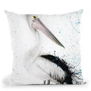 Proud Pelican Throw Pillow By Ashvin Harrison