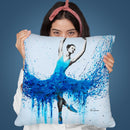 Sea Wave Throw Pillow By Ashvin Harrison