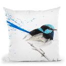 Tail In The Rain Throw Pillow By Ashvin Harrison
