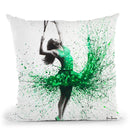 Wimbledon Woman Throw Pillow By Ashvin Harrison