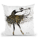 Black Swan Night Throw Pillow By Ashvin Harrison