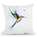 Happy Hummingbird Throw Pillow By Ashvin Harrison