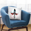 Her Ocean And Fire Throw Pillow By Ashvin Harrison