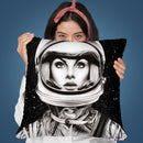 Her Universe Throw Pillow By Ashvin Harrison