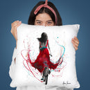New Morning Bicycle Throw Pillow By Ashvin Harrison