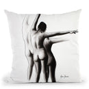 Existential Woman Ix Throw Pillow By Ashvin Harrison
