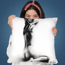 Jessica Stretch Throw Pillow By Ashvin Harrison
