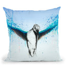 Kingfisher Rise Throw Pillow By Ashvin Harrison
