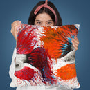 Mexican Standoff Throw Pillow By Ashvin Harrison