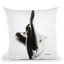 Nude Woman Charcoal Study 47 Throw Pillow By Ashvin Harrison