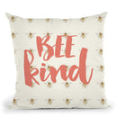 Bee Kind Throw Pillow By Blakely Bering