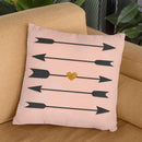 Heart Arrows Throw Pillow By Blakely Bering