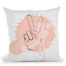 Peace 2 Throw Pillow By Blakely Bering
