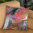 Colorful Comtemporary 2 Throw Pillow By Blakely Bering
