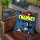 Changes Throw Pillow By Butche Billy