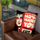 How Hard You Hit Throw Pillow By Butche Billy