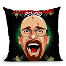 American Psycho - Breaking Bad Edition Throw Pillow By Butche Billy