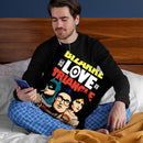 Bizarre Love Triangle Throw Pillow By Butche Billy