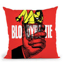 Bloody Bettie Throw Pillow By Butche Billy