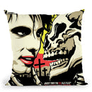 Close Throw Pillow By Butche Billy