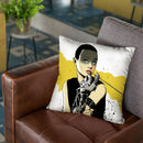 Breakfast At Valhalla Throw Pillow By Butche Billy