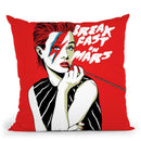 Breakfast On Mars Throw Pillow By Butche Billy
