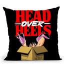 Heels Throw Pillow By Butche Billy