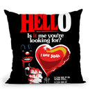 Hello Throw Pillow By Butche Billy