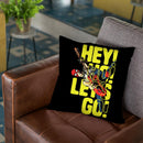 Hey Ho Lets Go Throw Pillow By Butche Billy