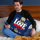 Love Hurts Throw Pillow By Butche Billy