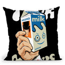 Milk And Tv Easily Throw Pillow By Butche Billy