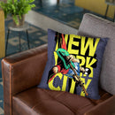 Nega New York City Throw Pillow By Butche Billy