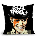 Rebel Rebel Throw Pillow By Butche Billy