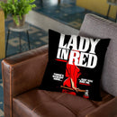 Red Throw Pillow By Butche Billy